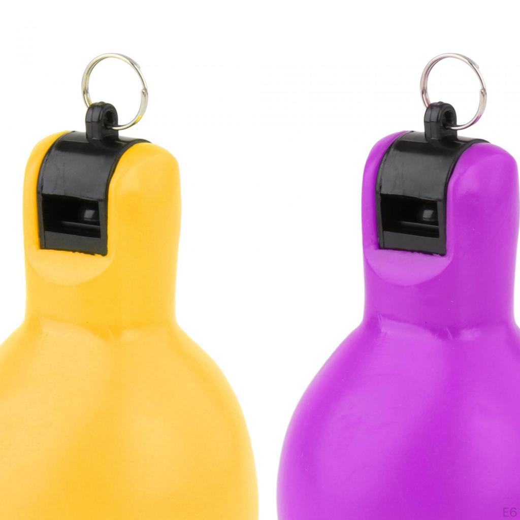 2 Pack Hand Squeeze , Sports Whistle, Loud Sound, Portable Trainer Whistle for