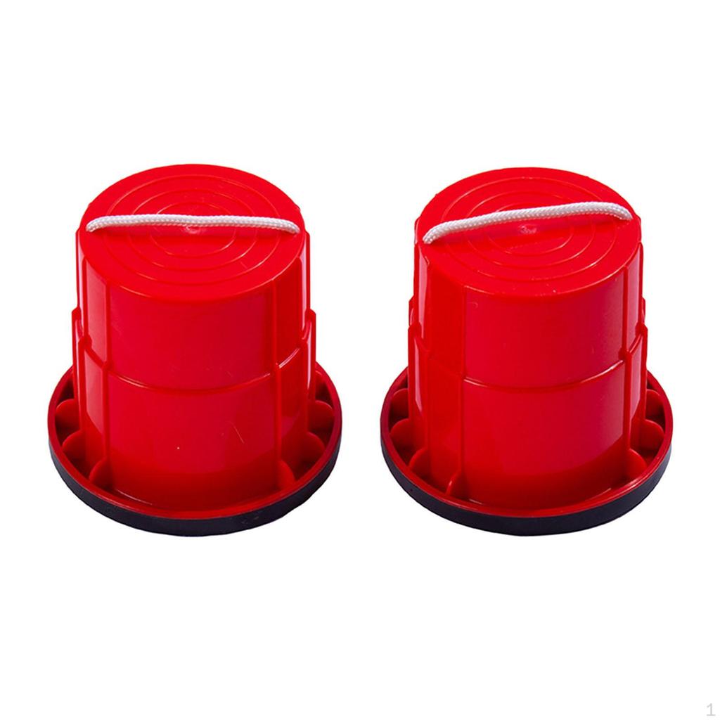 2 Pieces Balance Stilts Walking Toy Set Picnic Non-Slip Bucket for Kids And Adults