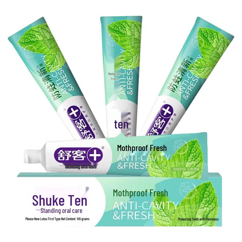 

Shuke Anti-Cavity & Fresh Breath Toothpaste 3-Pack
