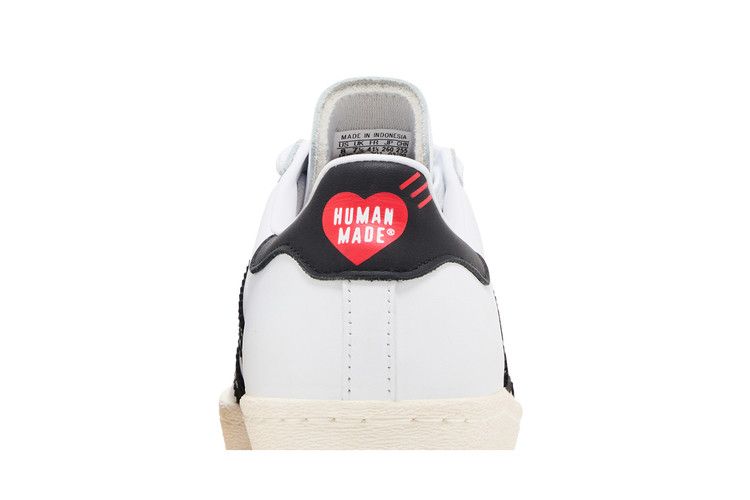 adidas Superstar Human Made White Black Men's Sneakers