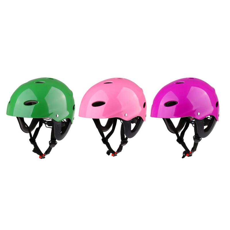 Water Sports Helmet ABS Shell Safety Headpiece Kayak Canoe Drifting Boating Accessory for Adult and Kids