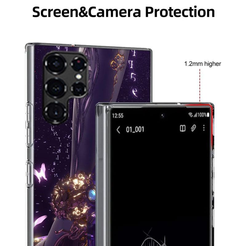 Bayonetta Cases Phone Case for Samsung Galaxy S26 Ultra S25 Edge S24 S23 FE S21 Plus S20 S22 S10 Cover TPU Capa Shell Shockproof