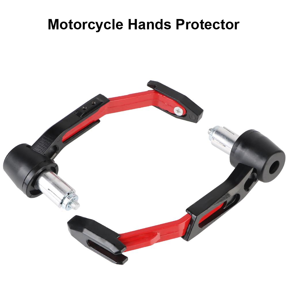 Handprotektoren, 2 Stück, für Motorrad-Scooter, Mountainbike, E-Bike, Lenkerenden, CNC-Motorrad-Handschützer, Fallschutz aus Aluminiumlegierung