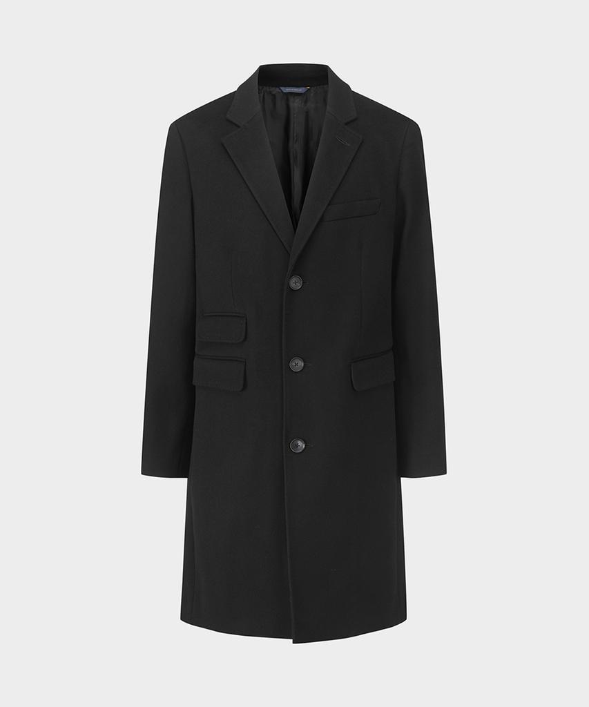 Brooks Brothers 1818 Storm System Top Coat (Black) (Bbcsmm5000Uef)