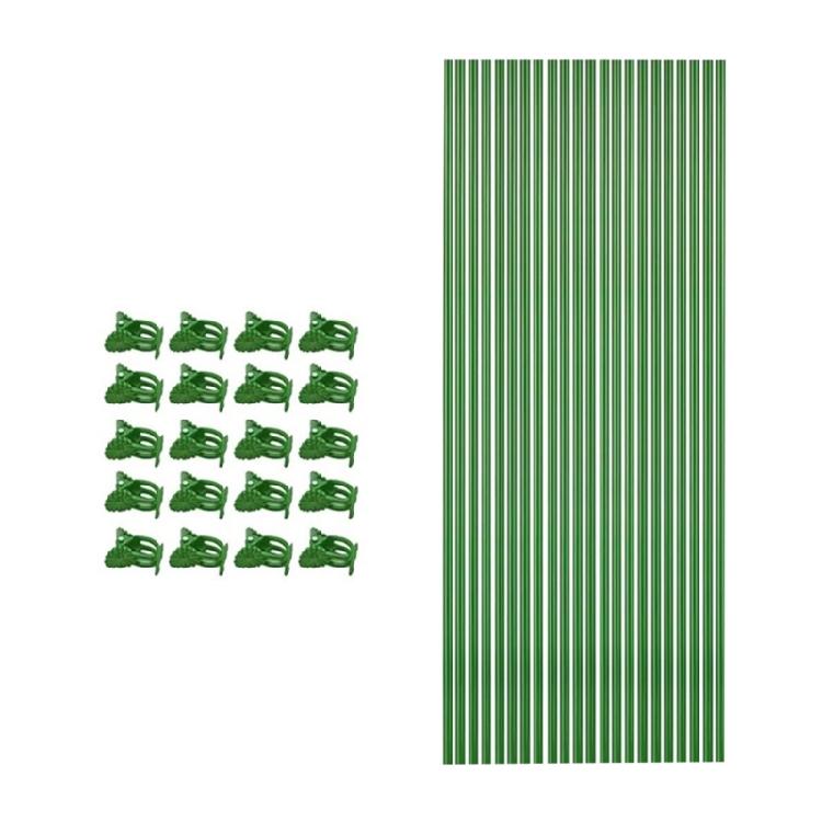 22Pcs Bendable Plant Holder Bracket And Plant Clip Customizable Garden Support System For Climbing Plant Healthy Growth