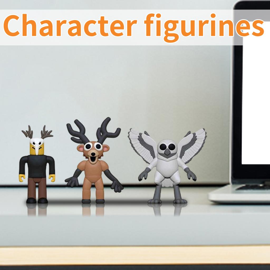 10 Piece Set Of Horror Game Peripheral Toy Model Figurines