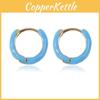 Lovely Metal Geometric Stud Earrings For Women Colorful 2021 Design
