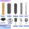 Retractable Super Long Feather Duster for Home and Car Cleaning