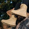 2025 Men's High-Top Outdoor Combat Boots: Fashionable Casual Military Style