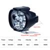 2Pcs Motorcycle Light Front Fog Driving Light with Switch Motorbike Accessory