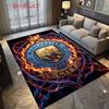 Manchester City Flames carpet carpet Camping Trip Digital Printing Outdoor Plush carpet Sheet