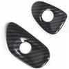 Door Lock Switch Button Frame Compatible with Chevy Corvette C6 2005-2013, Inner Door Push Button Trim, Door Release Switch Button Trim Cover Bezel