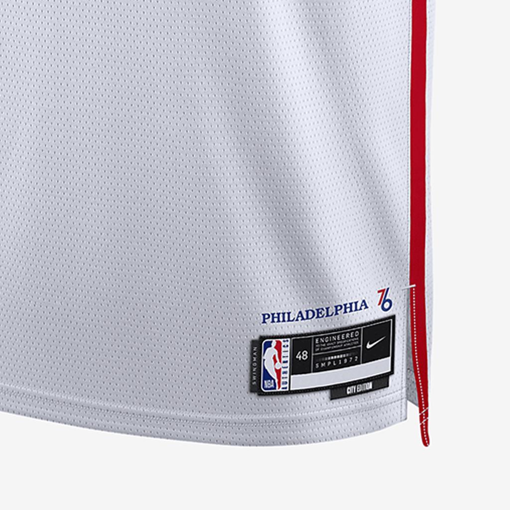 New Nike Nba Joel Embiid Philadelphia 76ers City Edition 2022 Swingman Jersey DO9606-101