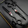 6.0 Inch Freelander, Black Paint, Hair Scissors, Hair Scissors, Flat Scissors, Bangs Scissors, Tooth Scissors, Thin