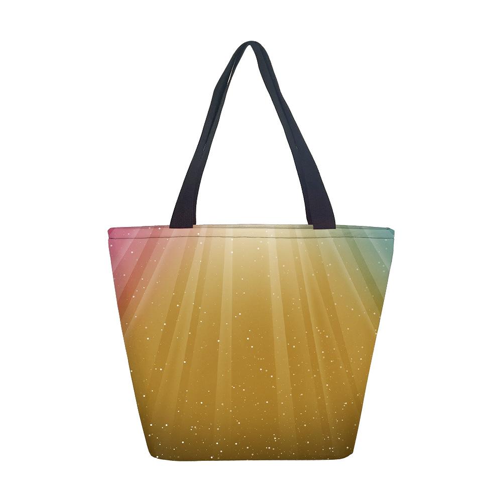 Women's Handbag No Theme Girl Shoulder Bag Printed Canvas Bag Fashion Trend Large Capacity Tote Bag