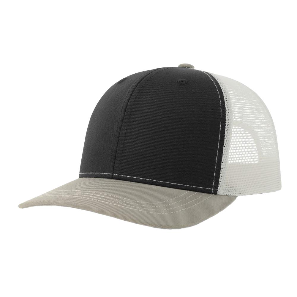 Atlantis Headwear Unisex Erwachsene Sonic-S 6-Panel Strukturierte Trucker-Kappe