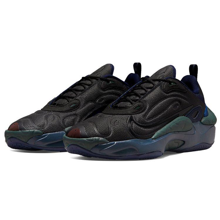 Nike React Atlas Blackened Blue Men Sneakers Blackened-Black Black-Pro-Green-Dark-Obsidian-Burgundy-Crush DH7598-400