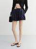 Deonseuteu Mini Volumed Skirt_Udsk6B228_Navy