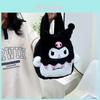 Charming Sanrio Plush Handheld Bag For Children With Kuromi And Melody Characters