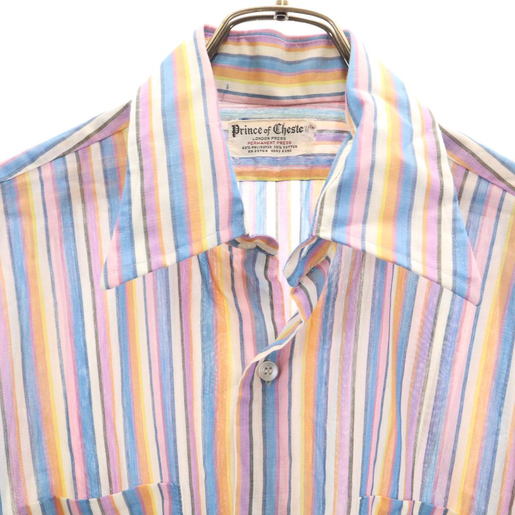 70s vintage Short sleeve shirt Multi permanent press Men's Used