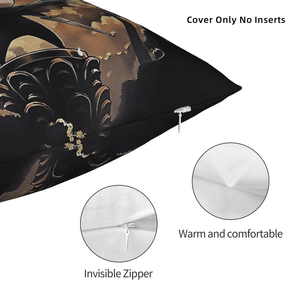 Hollow Knight Indie Games Square Pillow Case Action Adventure Cushion Cover Novelty Zipper Decor Pillowcase for Car 18x18