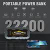 Portable Car Emergency Battery Booster 12V 22200mWh Jump Starter Power Bank Car Battery Jump Starter