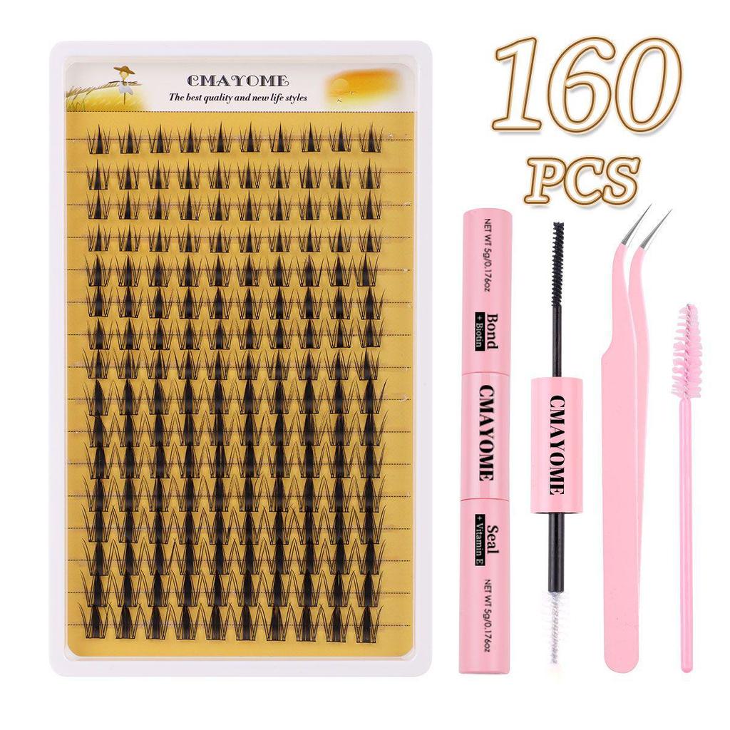 New Style DIY Cluster False Eyelashes: Japanese & Korean Natural Dense Segments