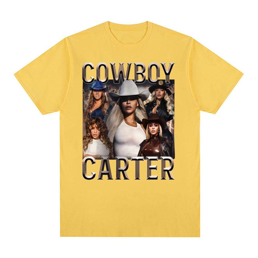 

Beyonce Cowboy Carter Tour 2026 Graphic Tshirts Unisex Women Fashion Trend High Street T Shirts Casual Comfort 100 Cotton Tshirt S