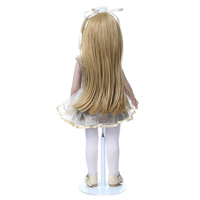 45cm U.S. Girl Doll Full Glue Can Enter The Water Cross-border E-commerce Supply A Generation Of Hair