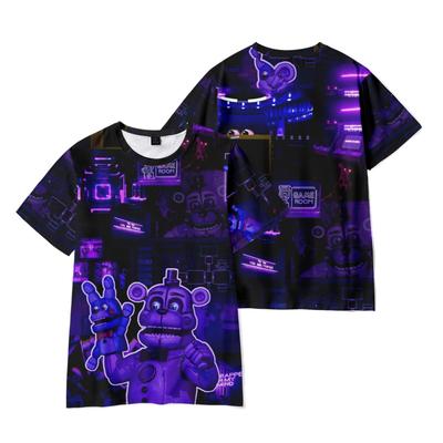 New Arrival Funny Five Nights At Freddy's T Shirts Cool Men's Tshirt O Neck Casual Unisex Streetwear Anime Fashion Tee