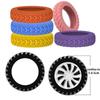 Silent Silicone Luggage Wheel Covers – Universal Suitcase Protector Accessory