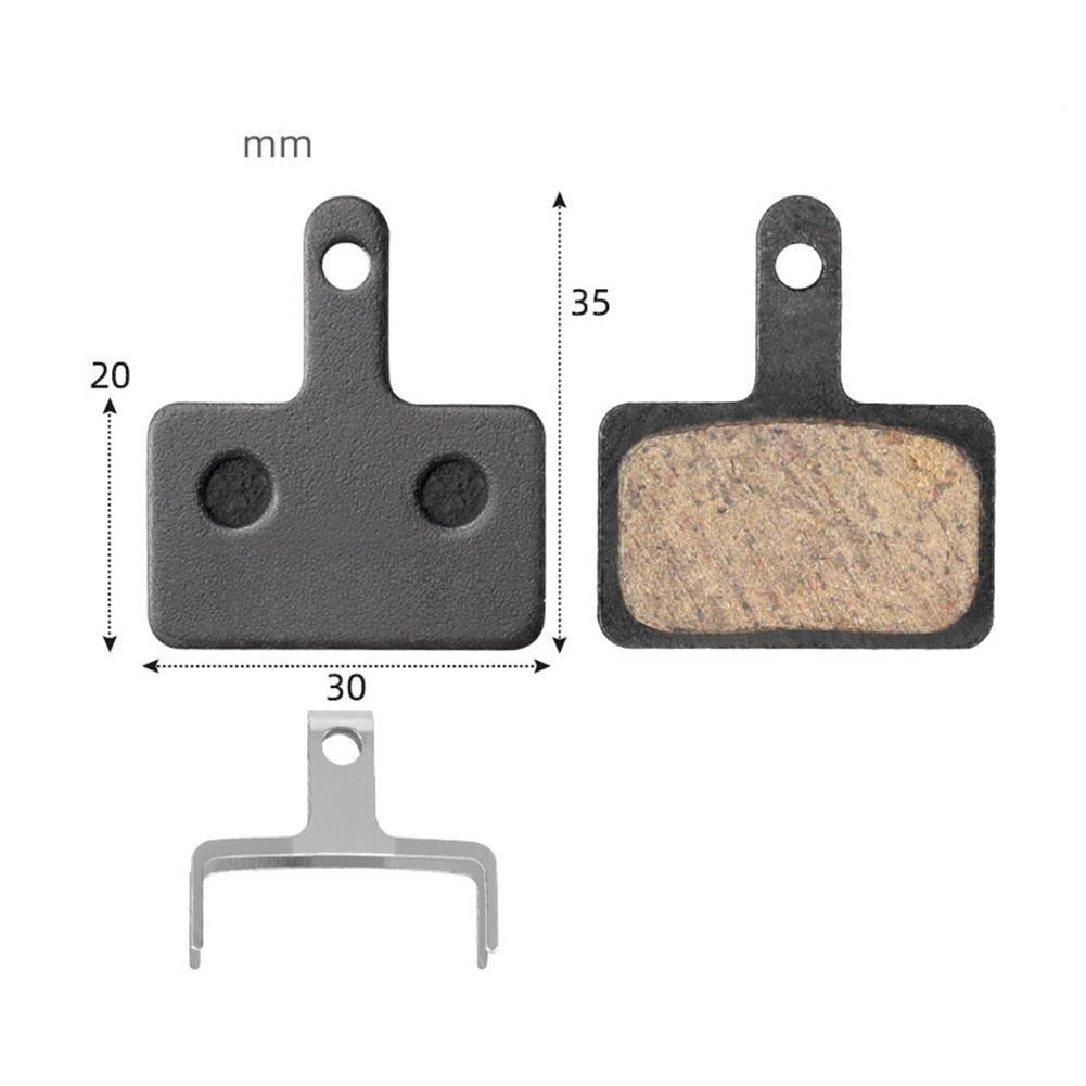 Prático pastilha de freio a disco bicicleta acessórios preto
