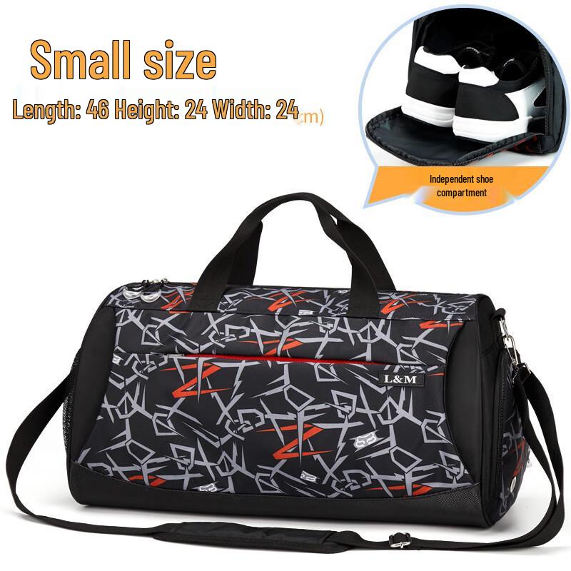 Hufeng Lightweight Unisex Fitness Sports Duffle Bag