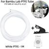 For Bambu Lab PTFE Tube for 1.75mm Filament with Cutter for Extruder, 2.5mm ID X 4mm OD Length Tube for Bambu Lab A1/P1P/P1S/X1C