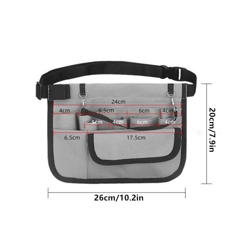 Nurse Fanny Pack Multi Pocket Waist Organizer Belt With Adjustable Waist Strap Nurse Waist Pouch Organizer Pouch Portable