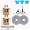 Accessories for Xiaomi Sweeping and Mopping Robot X20 Pro: Side Brush, Filter, Cleaning Cloth, Dust Bag, Cleaning Fluid, Consumables