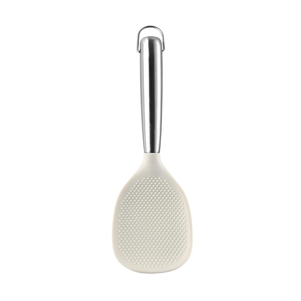 New Stainless Steel Handle Silicone Kitchenware Set Household Spatula Cooking Spoon Spatula Kitchen Non-stick Pan Silicone