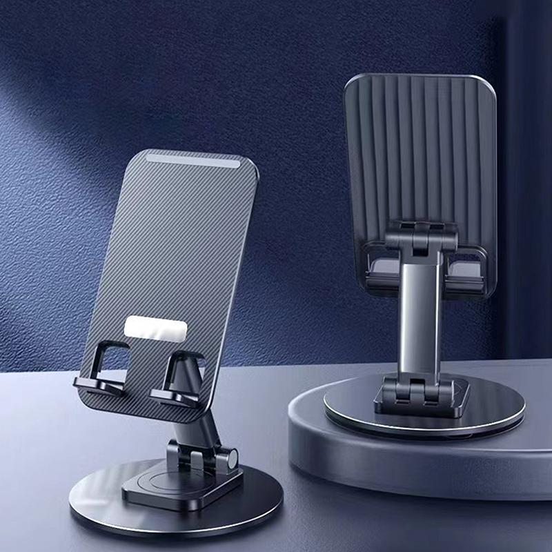 

360° Rotating Foldable Desktop Mobile Phone Holder Foldable Lazy Universal Tablet Portable Mobile Support Stand For Phone чёрный