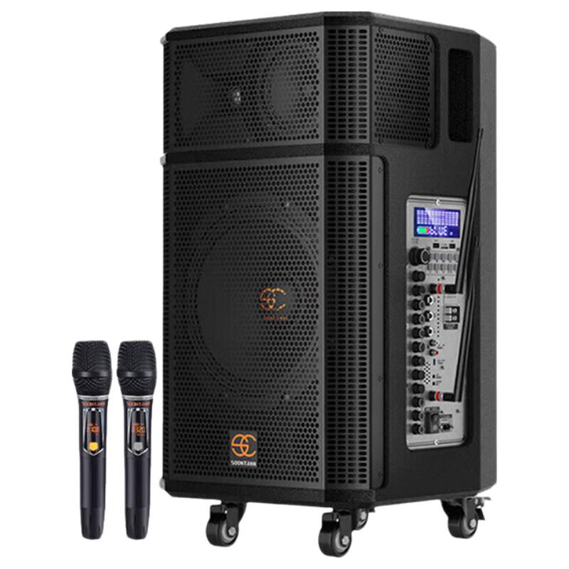 Songchuan Kunpeng Series Portable Karaoke Speaker with Display CN plug (adapter included) (CN version)