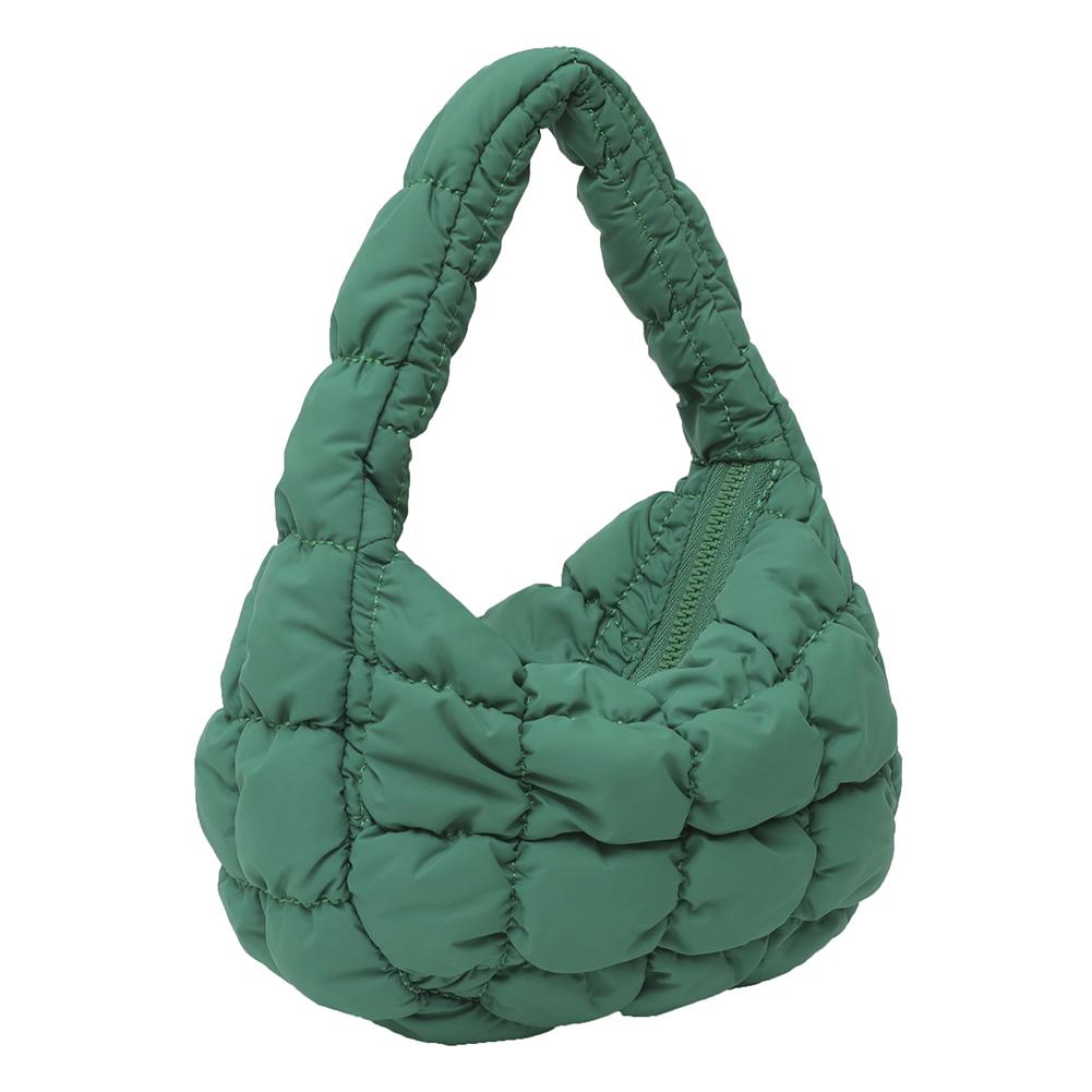 Quilted Padded Crossbody Bag for Women Pleated Bubbles Cloud Shoulder Bags Large Tote Bucket Designer Bag Ruched Handbags 2025