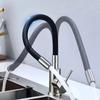 360 Degree Rotating Kitchen Faucet Stainless Steel Sink Tap Deck Mounted Faucet  Basin Application