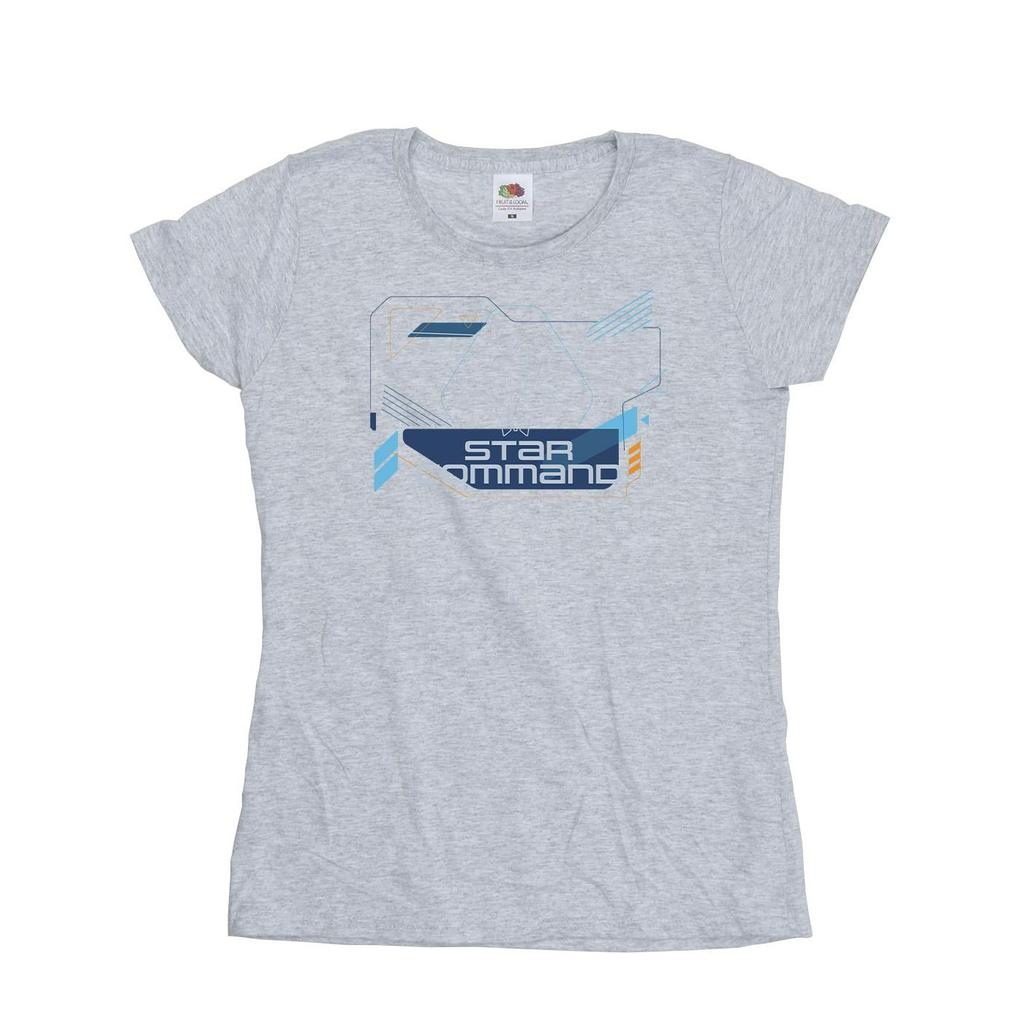 Disney Womens/Ladies Lightyear Star Command Icons Cotton T-Shirt