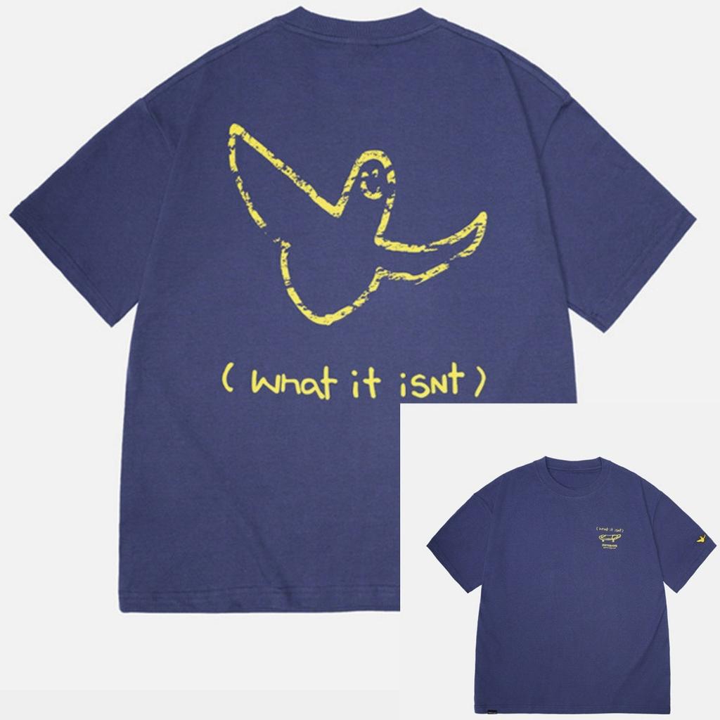 Retro Korean Streetwear What Brand Iti Unisexs And Unisexs Unisex Casual And Versatile ShortSleeved TShirts