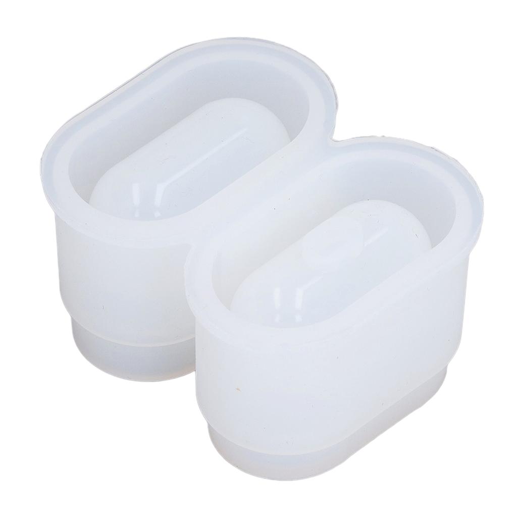 Kryt pouzdra na sluchátka Pryskyřičné formy Snadné vyjmutí z formy Hrubé Hladší DIY Forma na kryt sluchátek Silikon pro