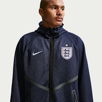 Men's Jackets Men's Obsidian/Black/White Hooded Non Detachable Moderate