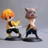 Large Demon Slayer Tanjiro, Zenitsu & Nezuko Car Ornaments Doll Set