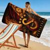 Galatasaray SK Players Print Beach Towel, Large Soft Quick Dry Towel for Beach Camping Swimming