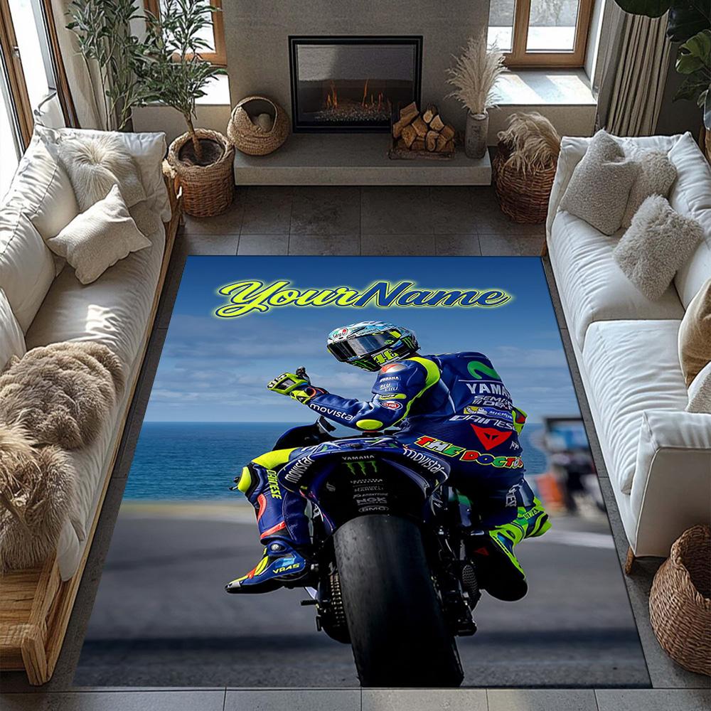Doctor46 Customized Name Area Rug Design For Decorate Room Balcony Living Rooms Dining Room Antislip Carpet Office Home Decor Spiritual Gift