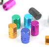 4Pcs Car Tire Adapter Stems Cap Simple Tire Adapter Cap Aluminum Tire Wheel Stem Air Adapter Cap Car Accessories