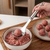 Stainless Steel Meatball Maker Spoon Ergonomic Handle Smooth Meatball Scoop Fall-resistant Non-Stick
